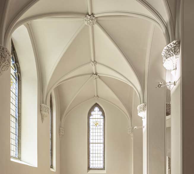 Belvedere Chapel, Dublin - a project by Dublin interior designer, Maria Fenlon